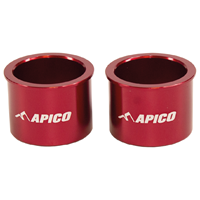 FRONT WHEEL SPACER GAS-GAS EC200-300 07-20,  XC200-300 18-20  RED
